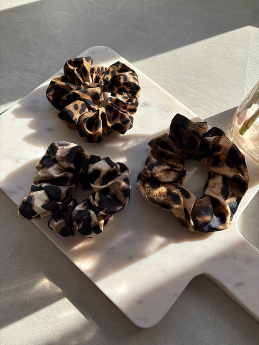 Leoparden Haargummis