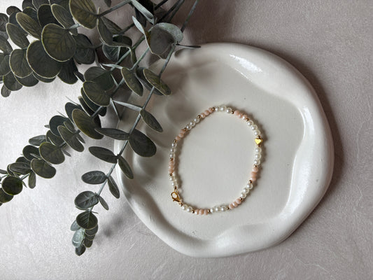 Fußkette mit Herz - Charm